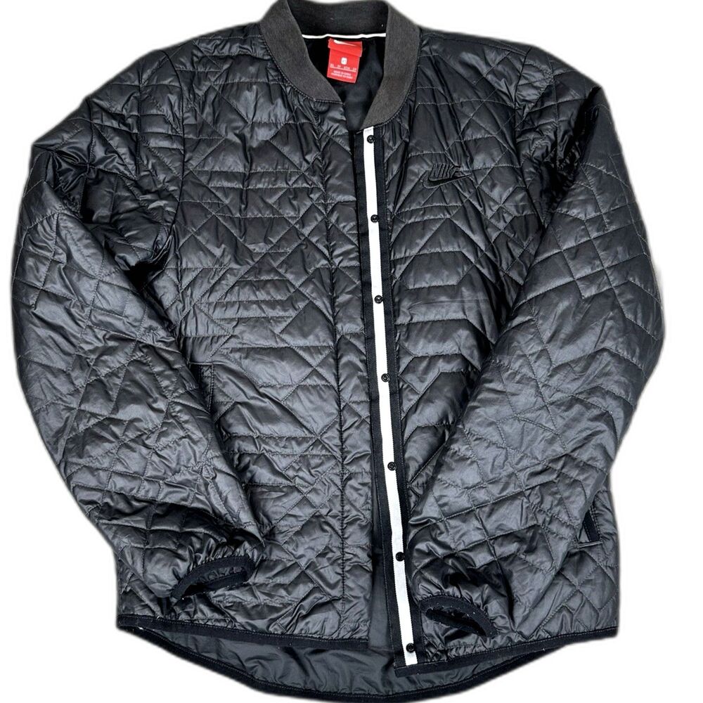 Nike Primaloft Womens XS Black Running Quilted Sportswear Outdoors Jacket Coat